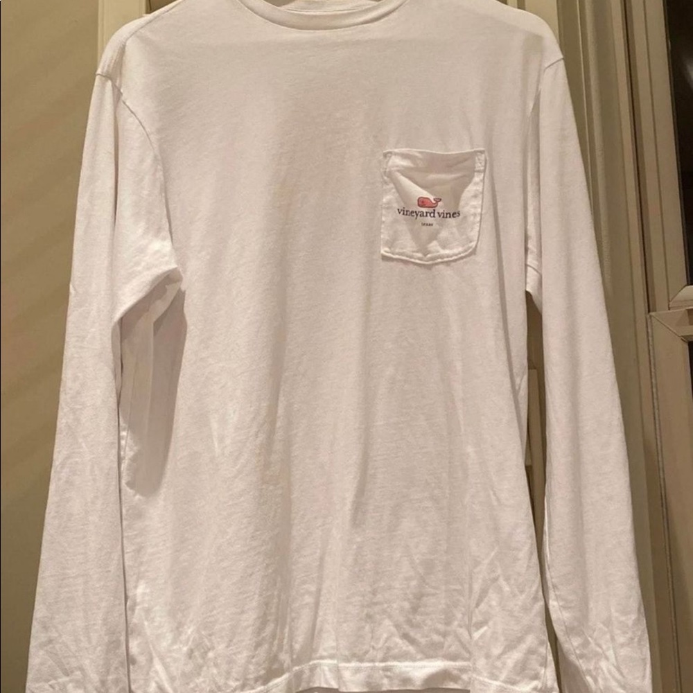 Vineyard Vines White Long Sleeve T-Shirt